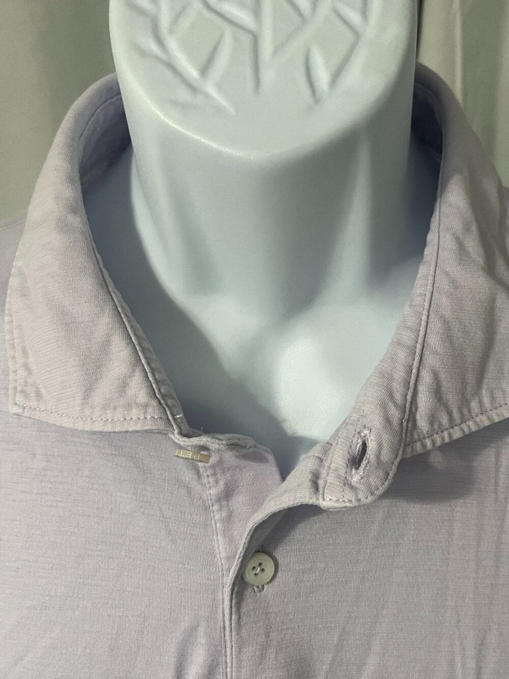Peter Millar 🏌️ Men's XL Crown Crafted Lavender Golf Polo Shirt Solid ⛳